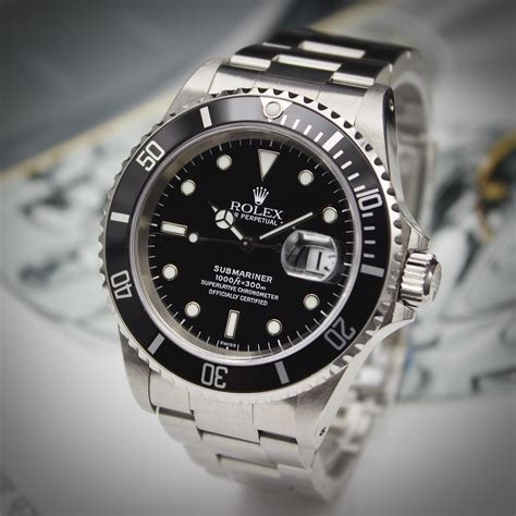 rolex submariner date ref 16610|rolex submariner 16610 swiss only.